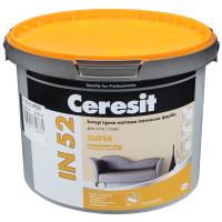 Фарба водоемульсійна CERESIT IN 52 Super база А 14,5 кг, білий мат